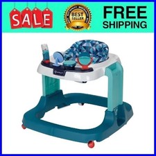 Safety 1st Ready, Set, Walk DX Developmental Baby Walker with Wheels, Blue