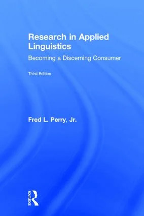 Research in Applied Linguistics - 3rd Edition