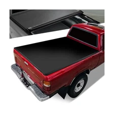 Soft Roll-Up Tonneau Cover Compatible with 1989-1994 Toyota Pickup 1995-2004 ...