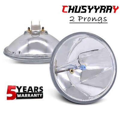 2 prongs 5.75'' Round Headlights Hi/Lo for Mercury Cougar 1967-76 Monterey Comet