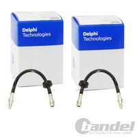 2X Delphi BremsschlÄUche Hinten Passend FÜR Ford Mondeo Links+Rechts