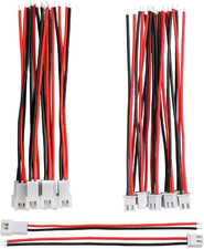 10 Pairs 1.25 Mm JST 2 Pin Micro Electrical Male and Female Connector Plug with