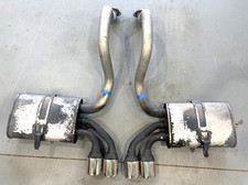 1997-1999 Corvette C5 Ls1 Factory Center Exit Exhaust Mufflers Pipes Quad Tips 1997-1999 Corvette C5 Ls1 Factory Center Exit Exhaust Mufflers Pipes Quad Tips