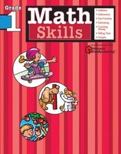 Math Skills: Grade 1 Flash Kids Harcourt Family Learning Paperbac