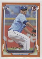 2014 Bowman Orange 10/250 Enny Romero #217 0o9