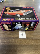 Amt 125 1969 Ford Torino Cobra Fastback Plastic Model Kit 1217