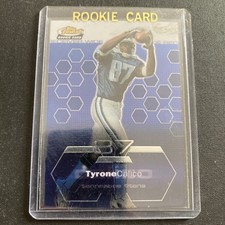 Tyrone Calico 2003 Topps Finest ROOKIE card #83 Tennessee Titans. rookie card picture