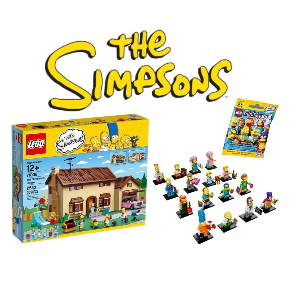 LEGO® The Simpsons™ 71006 Haus Figuren 71009 Serie 2 Collector Lisa Homer Bart ✅ - Bild 1 von 1