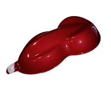 #1642 High Gloss Fireball Red Pearl Single Stage Acrylic Enamel Paint Gallon Kit