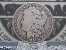 1901 "S" Morgan SILVER Dollar **SAN FRANCISCO** Mint $1 #EC8 ECC&C, Inc.