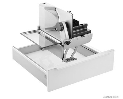 ritter MultiSchneider AES 62-H, Allesschneider, silbermetallic, Schneidgut recht