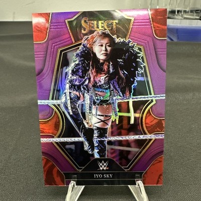 2023 Panini Select WWE Premier Level Iyo Sky #159 Purple Prizm /99