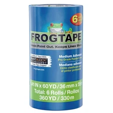 ProGrade Blue Painters Tape with PAINTBLOCK, 1.5 Inch Wide (1.41 In. x 60 Yds...
