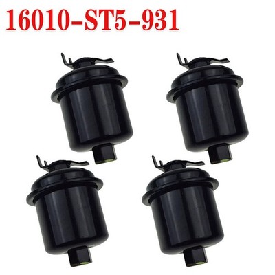 4x Fuel Filter for Acura Integra 1994-2001 w/1.8L 4 Cyl Engine 16010-ST5-931 