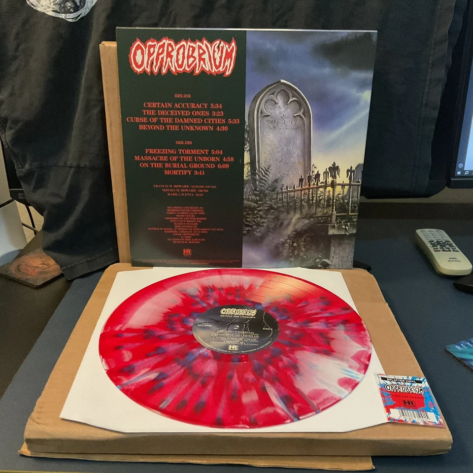 OPPROBRIUM Beyond the Unknown Incubus LP Heavy Metal Morbid Angel Death obituary - Image 2 of 3