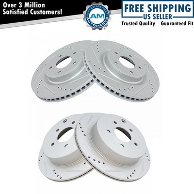 Brake Performance Rotor Kit Front & Rear for Infiniti Nissan Q50 QX60 Murano