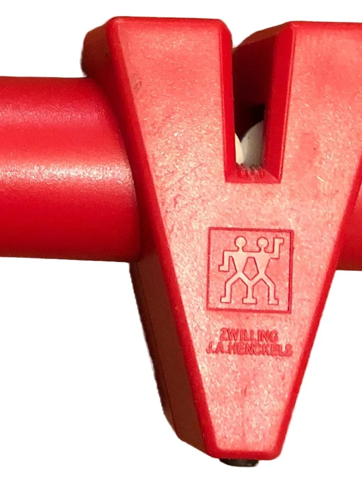 ZWILLING J.A. HENCKELS Messerschärfer Rot Kunststoff - Bild 3 von 4