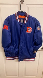Denver Broncos Satin Bomber Jacket XL. NEW WITH TAGS. 🚨 FREE SHIPPING 🚨