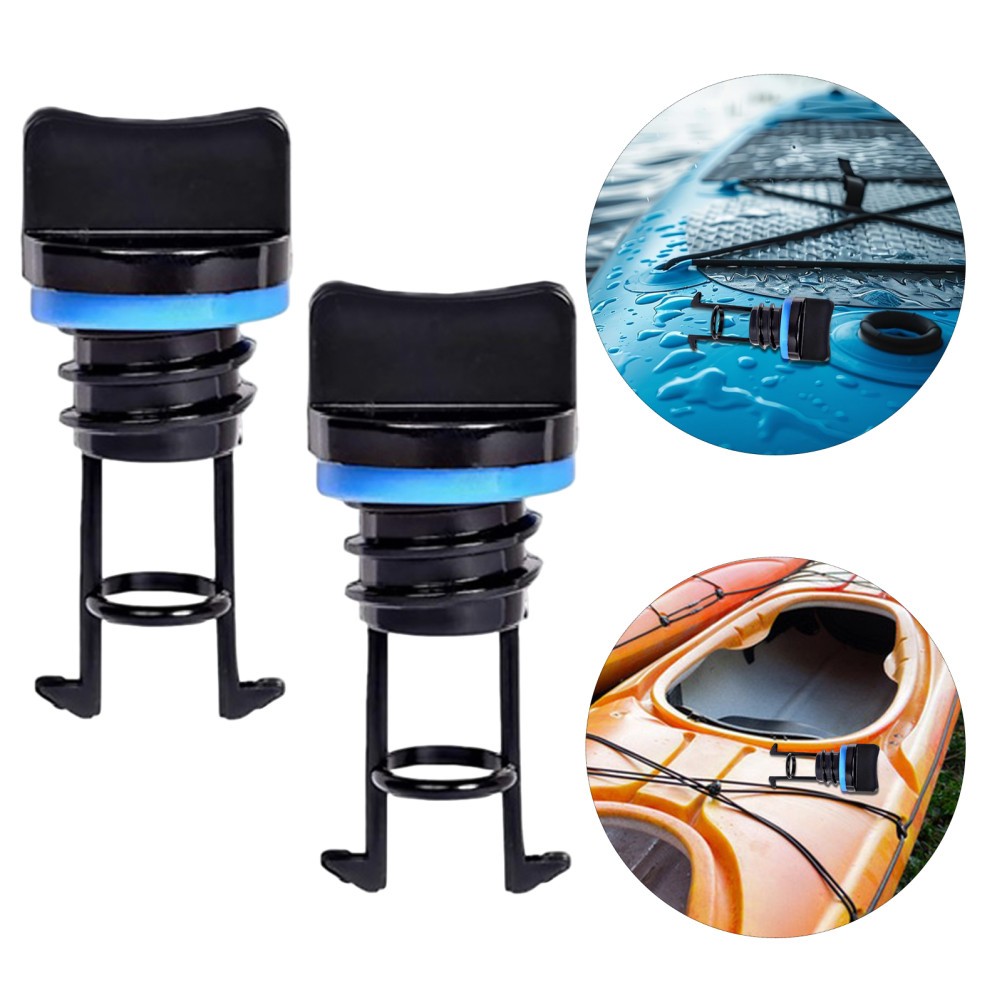 2 Pieces Kayak Plug Universal Drain Replacement Plugs for Kayaks