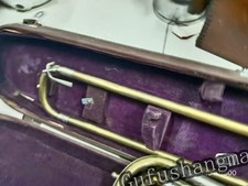 1960 Vintage Qianjin Brass Trombone Trumpet Good quality Qianjin Brand Nice