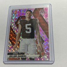2025 Panini Mosaic  Rookie Variations Dillon Gabriel Camo Pink Mosaic Prizm RC