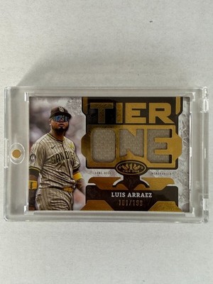 2025 Topps Tier One Relic Die-Cut #T1RD-LA LUIS ARRAEZ Padres /199