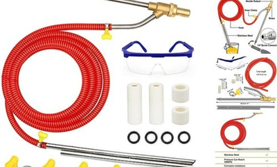 #ad Pressure Washer Sandblasting Kit 5000 PSI Wet Abrasive Sandblaster Attachment $45.08