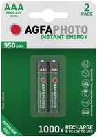 2 X Agfaphoto Aaa, Micro Akku Nimh FüR Siemens Gigaset S790, C385, C300A Telefon