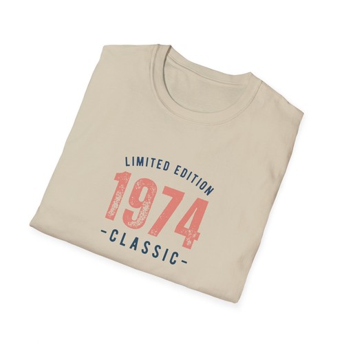 Shirt 50. Geburtstag, 1974 Unisex Softstyle T-Shirt - Bild 17 von 25