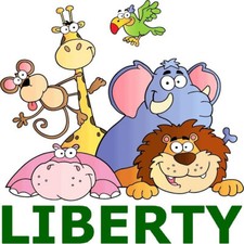 30 Custom Jungle Animals Liberty Personalized Address Labels