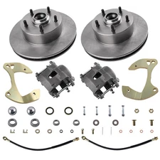 Complete Front Brake Disc Conversion Kit for Chevy Full Size 1955-1964