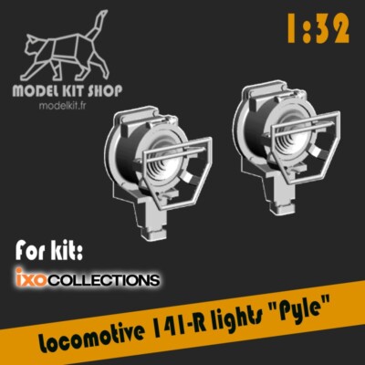 1:32 - LOKOMOTIVE 141-R MIKADO - KIT Verbesserung Feuer ''PYLE'' by modelkit.fr