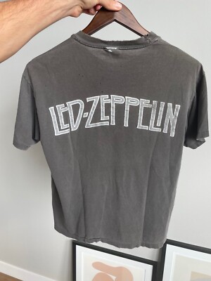 【希少】90’s Led zeppelin zoso ツアーTシャツ VINTAGE】〜90s LED ZEPPELIN ZOSO Tシャツ バンTの通販 by