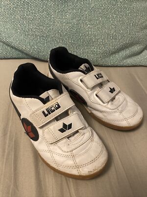 Lico Turnschuh - Hallenschuhe - Tennisschuhe - Klett - weiß - Gr. 32