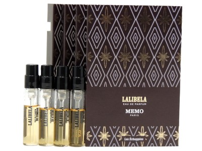 MEMO PARIS LALIBELA EDP 2.0ml .06fl oz x 4 PERFUME SPRAY SAMPLES