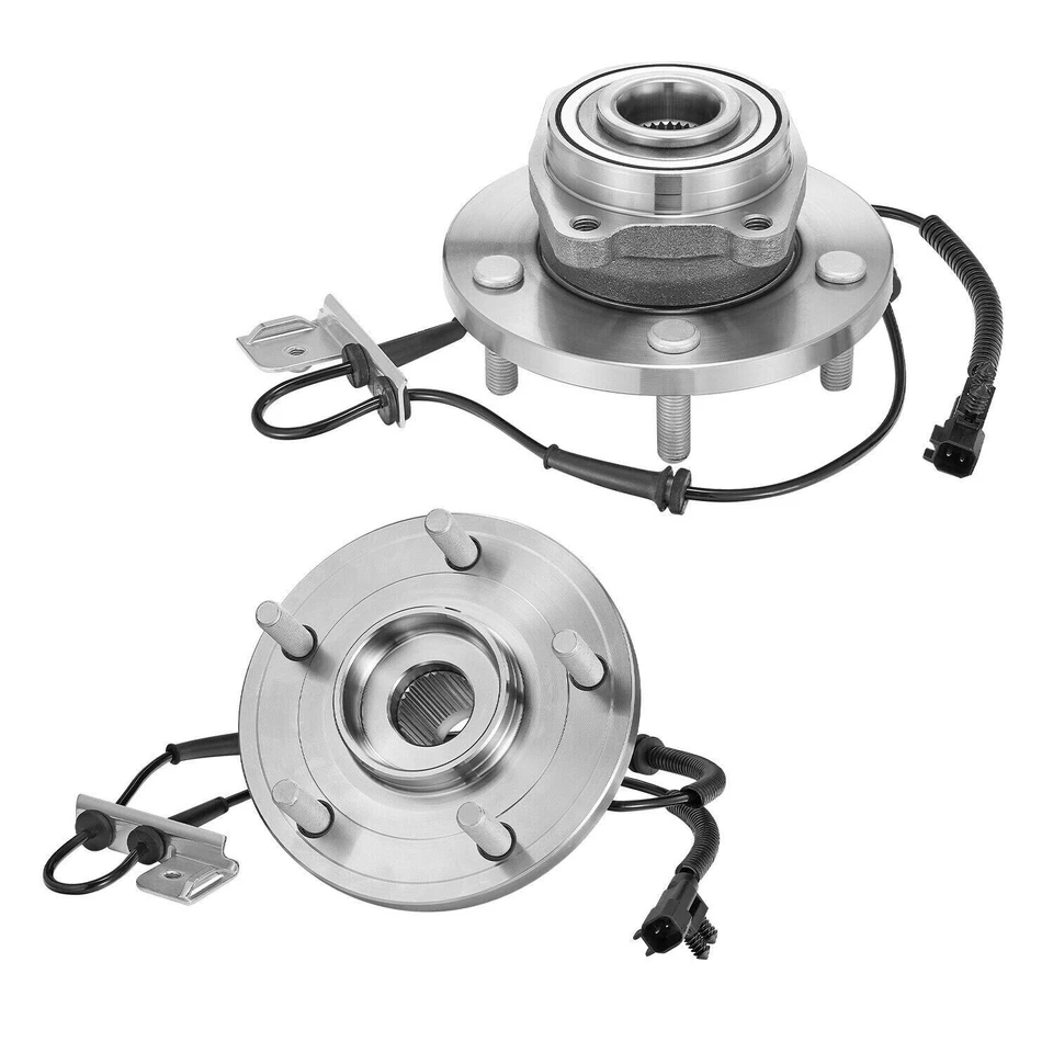 Conjunto de buje y cojinete de rueda delantera par para Chrysler Town & Country 2008-2016 Foto 3 de 4