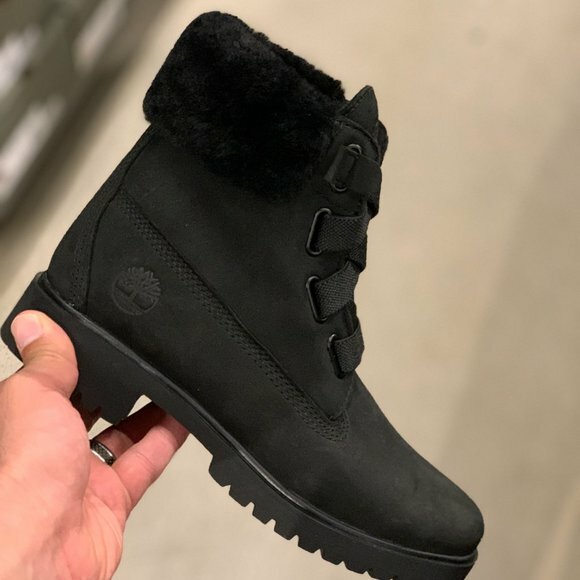 timberland black boots womens sale