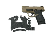 Tactical Textured Rubber Grip Tape for Smith & Wesson Shield Plus 9mm