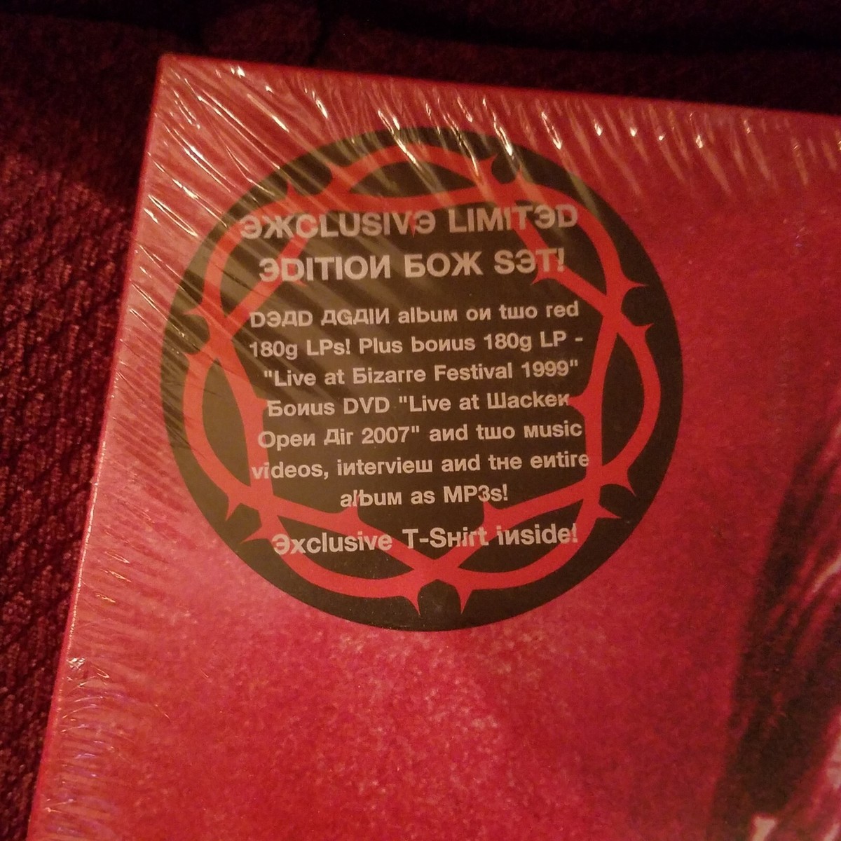 Type O Negative Dead Again Exclusive Limited Edition Box Set