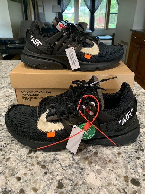 Nike Air Presto Black White Womens Trainers For Sale Online Ebay