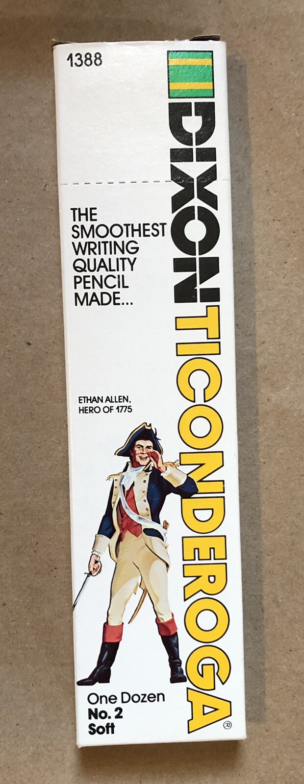 Vintage Dixon Ticonderoga No 2 Soft 1388 Ethan Allen Unused Pencils-image