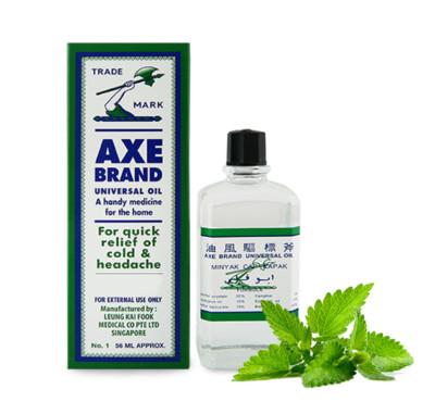 motion sickness  universal essential  medicated oil  - AXE BRAND MINYAK KAPAK