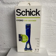 Schick Hydro 4 In 1 Groomer Trims Shaves Edges Protects 1 Razor 1 Cartridge