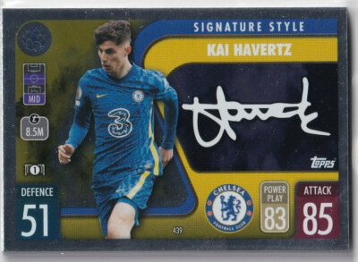 Topps Match Attax Champions League 21/22 Signature Style Nr. 439 Kai Havertz