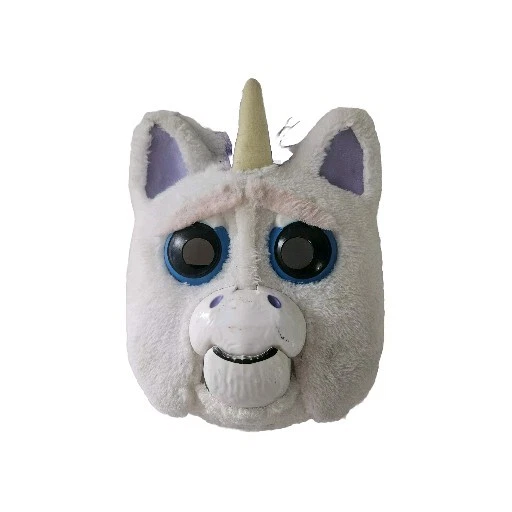 Rubies Unicorn Mask Feisty Pets Glenda Glitterpoop Animated  Cosplay Halloween - Image 2 of 4