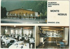 VINADIO - CUNEO - ALBERGO RIST. BAR MONTE NEBIUS - VIAGG. -72923-
