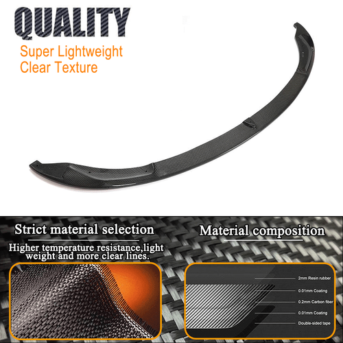 Alerón delantero de carbono espada alerón delantero para BMW F82 F83 M4 F80 M3 2014-19 - Imagen 6 de 10