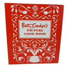 Betty Crockers Picture Cook Book 1950 Reprint Dividers Binder Vintage   #S-6