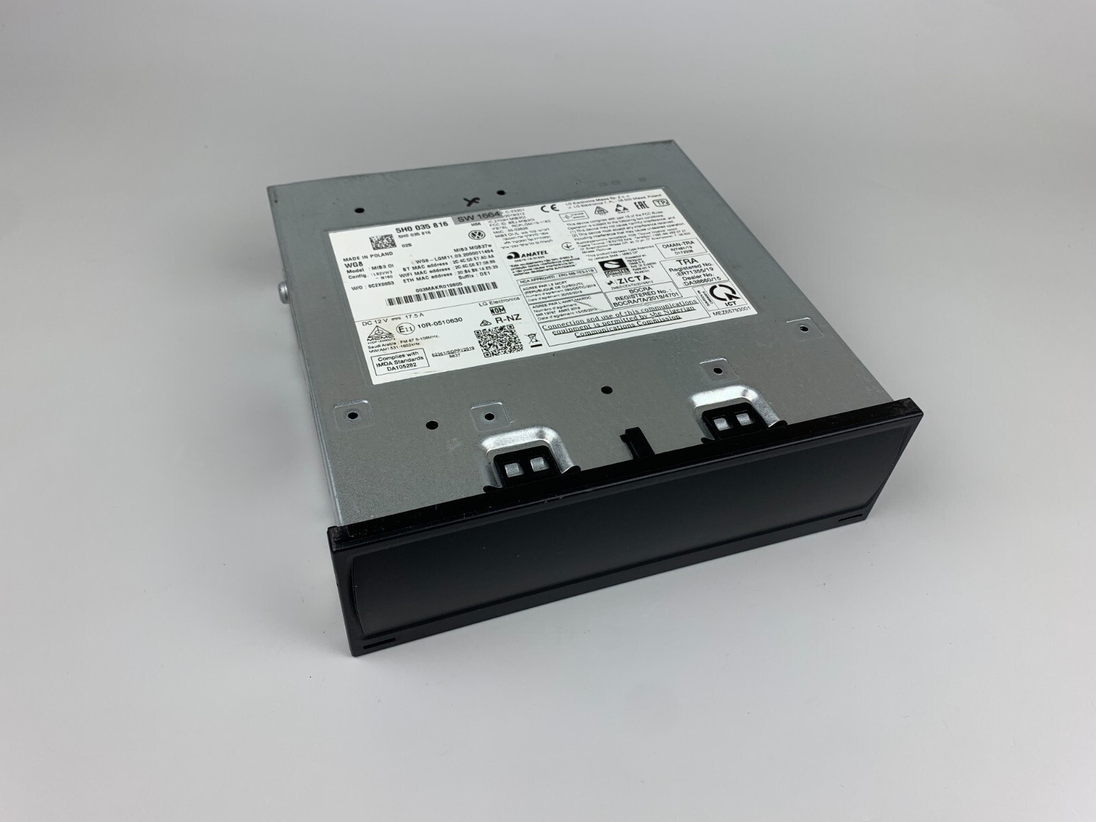 Volkswagen Golf mk8 GPS NAVI Bluetooth DAB MIB3 Main Head Unit  