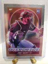Joey Bart 2021 Panini Chronicles Overdrive Prizm #4 RC rookie card baseball